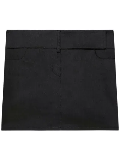 COURRÈGES BELTED MINI SKIRT