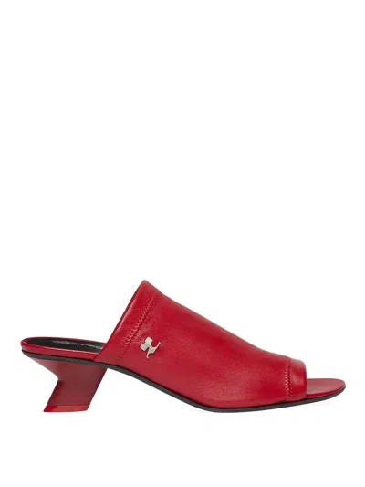 COURRÈGES WET STRETCH MULES