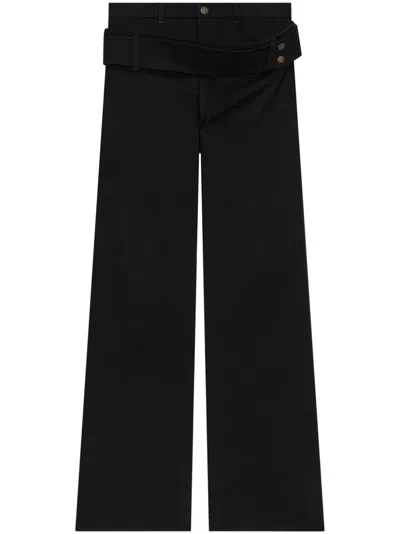 COURRÈGES DOUBLE-BELT JEANS