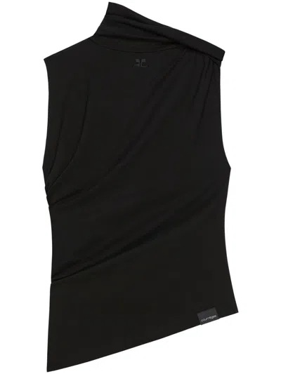 COURRÈGES DRAPED TOP