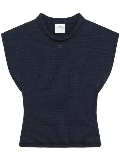 COURRÈGES KNITTED TOP