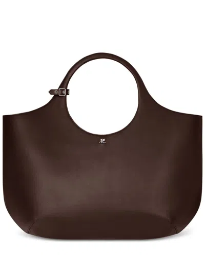 COURRÈGES MAXI HOLY LEATHER BAG