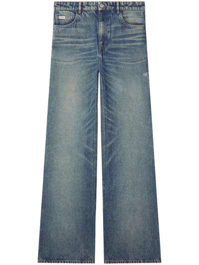 COURRÈGES MID-RISE WIDE-LEG JEANS