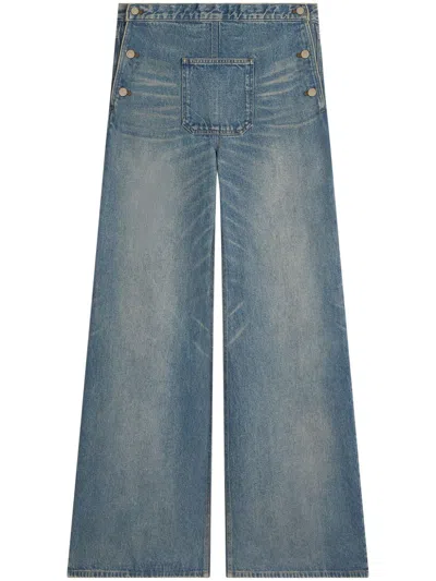COURRÈGES MID-RISE WIDE-LEG JEANS