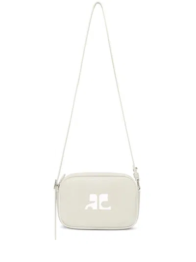 COURRÈGES REEDITION LEATHER CAMERA BAG