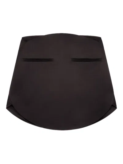 COURRÈGES SATIN SKIRT