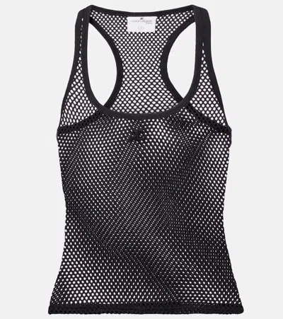 COURRÈGES SCUBA COTTON MESH TANK TOP
