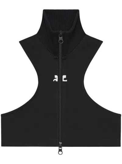 COURRÈGES SCUBA CROPPED JACKET