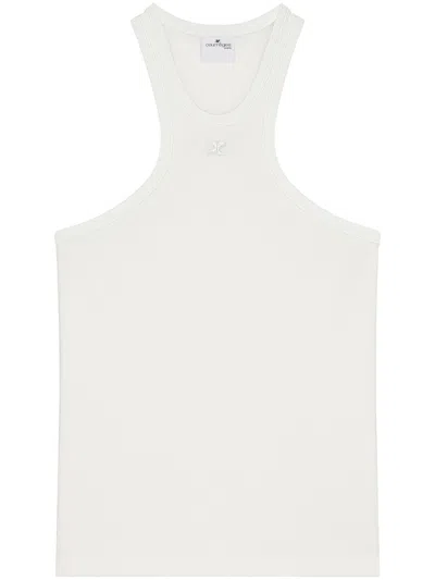 COURRÈGES SCUBA-JERSEY TANK TOP