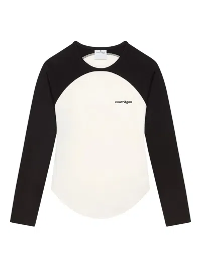 COURRÈGES TWO-TONE TEE