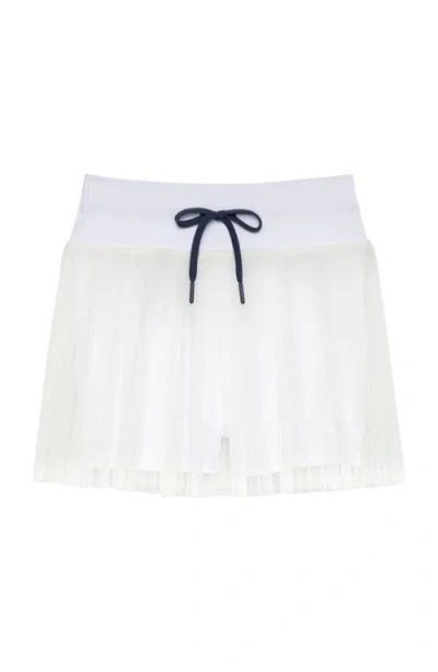 COURTSIDE COURTSIDE KIDS GIRLS PLEATED SKORT