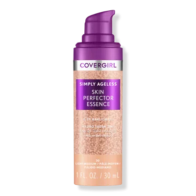 COVERGIRL SIMPLY AGELESS SKIN PERFECTOR ESSENCE FOUNDATION - LIGHT MEDIUM