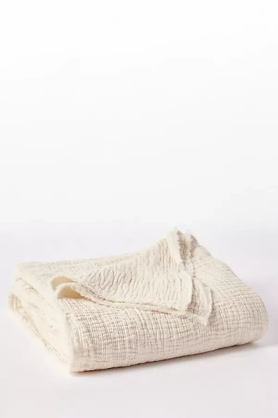 COYUCHI TOPANGA ORGANIC MATELASSE THROW
