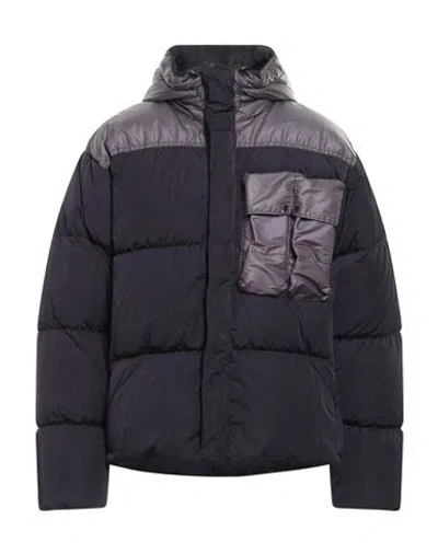 C.P. COMPANY C. P. COMPANY MAN PUFFER PLUM SIZE XXL POLYAMIDE, POLYESTER
