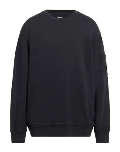 C.P. COMPANY C. P. COMPANY MAN SWEATSHIRT MIDNIGHT BLUE SIZE XXL COTTON