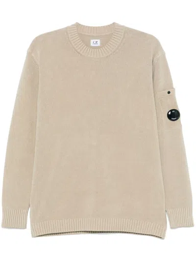 C.P. COMPANY COTTON CHENILLE SWEATER