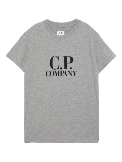C.P. COMPANY LOGO-PRINT T-SHIRT
