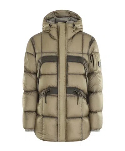 C.P. COMPANY HOODED DOWN JACKET