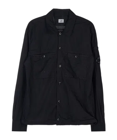 C.P. COMPANY TAYLON LENS-DETAIL OVERSHIRT JACKET