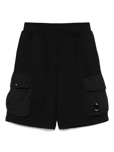 C.P. COMPANY LENS-DETAIL SHORTS