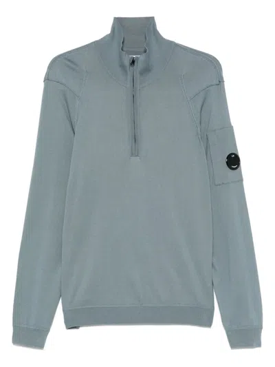 C.P. COMPANY LENS-DETAIL SWEATER