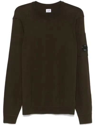 C.P. COMPANY LENS-DETAIL SWEATER