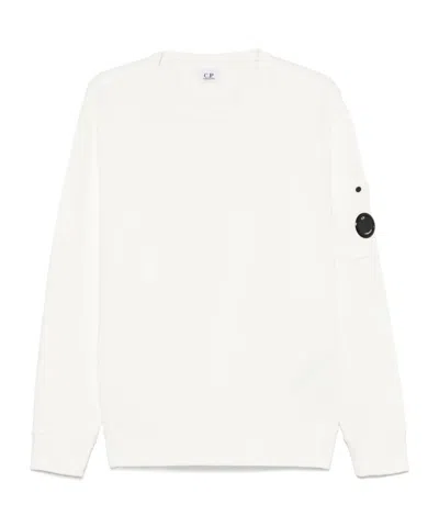 C.P. COMPANY C.P. COMPANY LENS DETAIL CREWNECK SWEATER