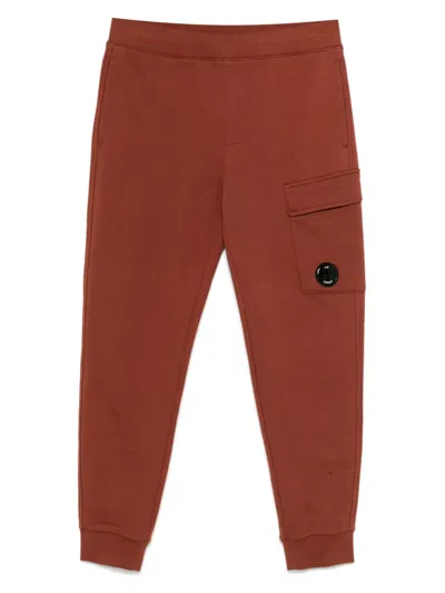 C.P. COMPANY LENS-DETAIL TRACK TROUSERS