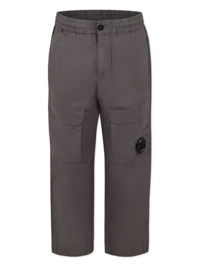 C.P. COMPANY LENS-DETAIL TROUSERS