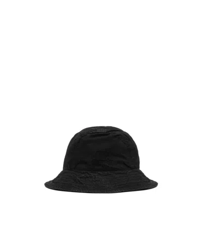 C.P. COMPANY LOGO-EMBROIDERED COTTON BUCKET HAT