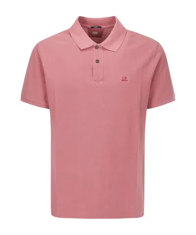 C.P. COMPANY C.P. COMPANY LOGO PATCH POLO SHIRT