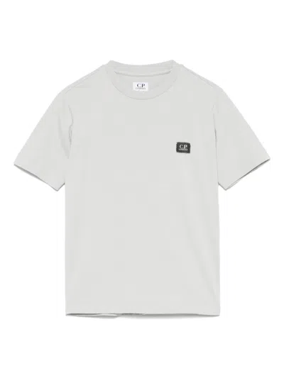 C.P. COMPANY LOGO-PATCH T-SHIRT