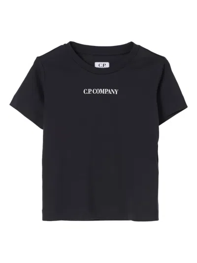 C.P. COMPANY LOGO-PRINT T-SHIRT