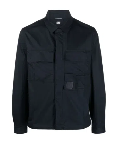C.P. COMPANY METROPOLIS LOGO-PATCH JACKET