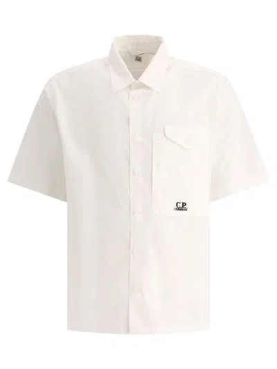 C.P. COMPANY C.P. COMPANY SHIRT WITH EMBROIDERED LOGO