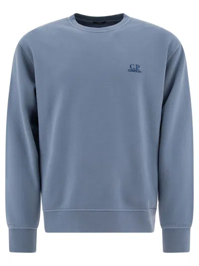 C.P. COMPANY C.P. COMPANY SWEATSHIRT WITH EMBROIDERED LOGO