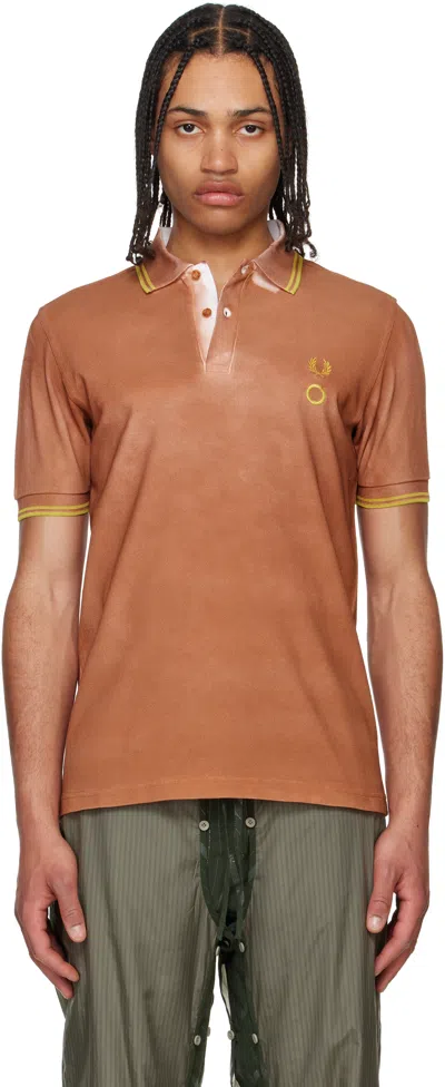 CRAIG GREEN ORANGE FRED PERRY EDITION TENNIS POLO