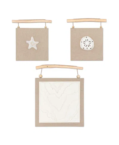 CRANE BABY COVE BEACH LIFE WALL DECOR, 3-PC. SET