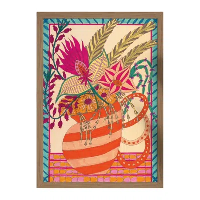 CREATURE MARSEILLE LE BROC - ART PRINT FINE ART WITH OAK FRAMED A3