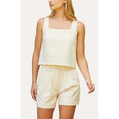 CRESCENT CRESCENT SQUARE NECK SLEEVELESS TOP