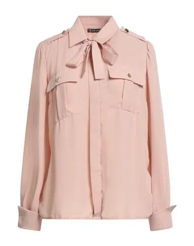 CRISTINAEFFE CRISTINAEFFE WOMAN SHIRT BLUSH SIZE S POLYESTER