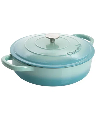 CROCK-POT CROCKPOT ARTISAN 5QT ENAMELED CAST IRON BRAISER PAN WITH SELF BASTING LID