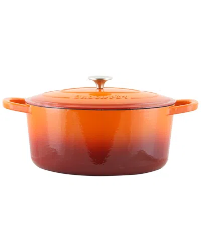 CROCK-POT CROCKPOT ARTISAN 7QT ENAMELED CAST IRON DUTCH OVEN