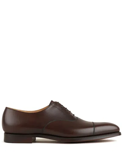 CROCKETT & JONES LEATHER OXFORD SHOES