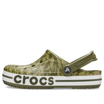CROCS Crocs 4 Printing Camouflage Green Unisex Sandals
