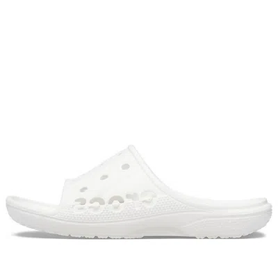 CROCS CROCS BAYA MINIMALISTIC CASUAL SLIPPERS WHITE