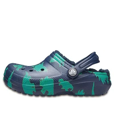 CROCS (GS) Crocs Baya Graphic Clogs 'Blue Green'