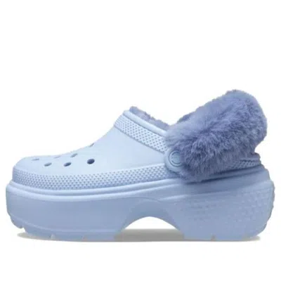CROCS (GS) Crocs Stomp Lined Clog 'Calcite Blue'