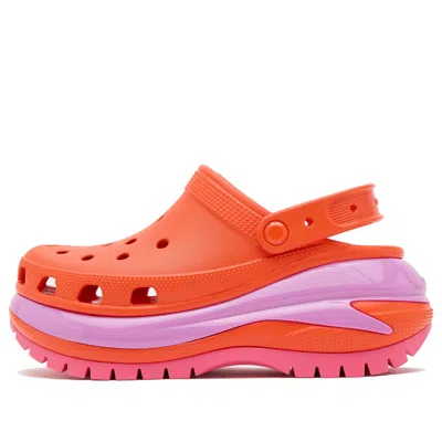 CROCS Crocs Mega Crush Clogs 'Orange Pink'