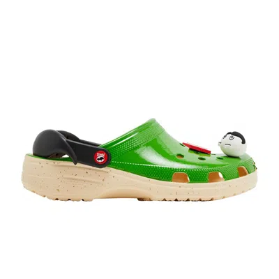CROCS PRINGLES X CLASSIC CLOG 'GREEN BLUE'